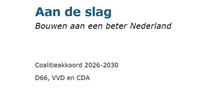 Coalitieakkoord 2