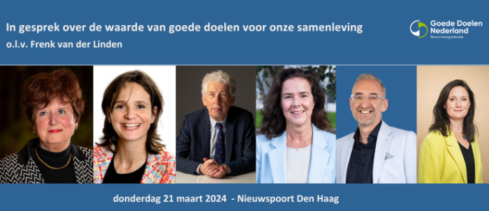 In gesprek over de waarde van goede doelen voor onze samenleving