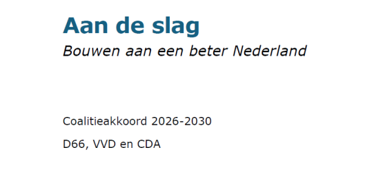 Coalitieakkoord 2