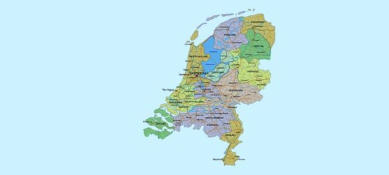 Kaart Nederland definitief