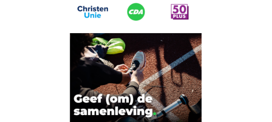 Geef om de samenleving