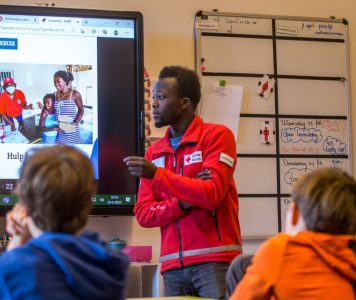 Educatie vrijwilligerswerk vrijwilliger rode kruis