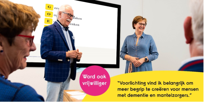 Alzheimer Afb bij vacature voorlichter