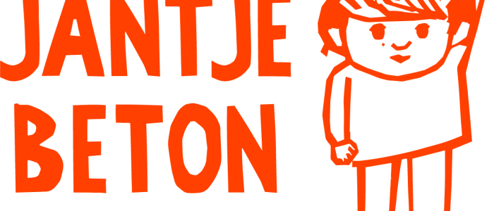 LOGO Jantje Beton CMYK oranje Blok Liggend zonder payoff nieuw